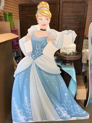 Cardboard Cutout Cinderella