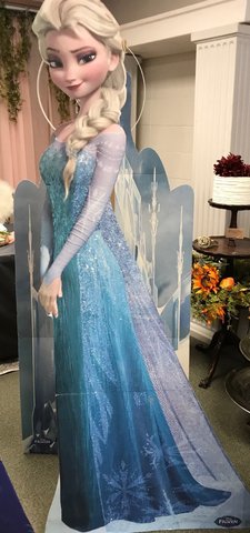 Cardboard Cutout Elsa