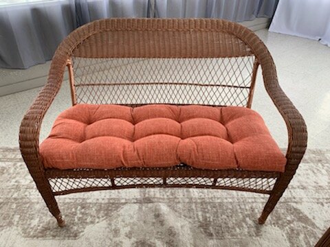 Wicker Bench