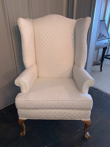 Vintage White Chair 