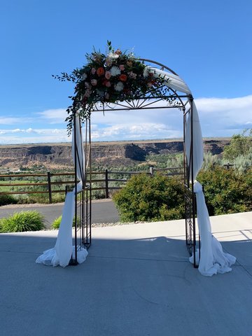 Curved Metal Arch