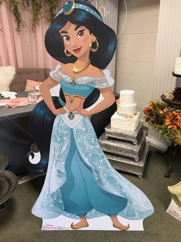 Cardboard Cutout Jasmine