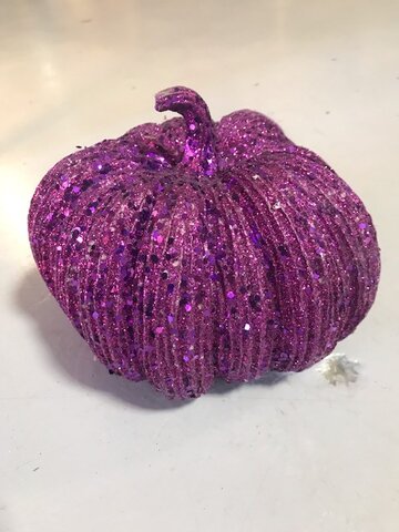 Pumpkin Purple Sequin