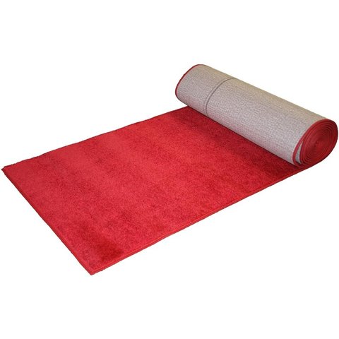 Carpet Aisle Runner Red 9' 