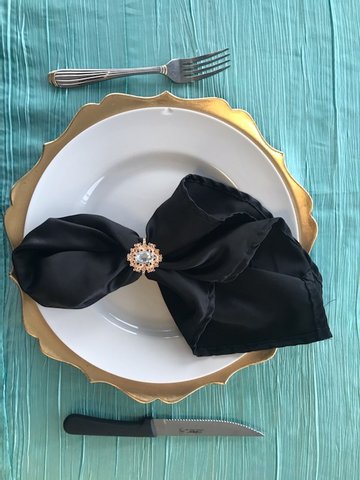 Napkin Ring Rose Gold Jewel