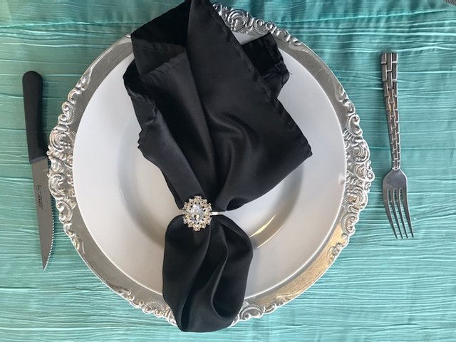 Napkin Ring Silver Jewel