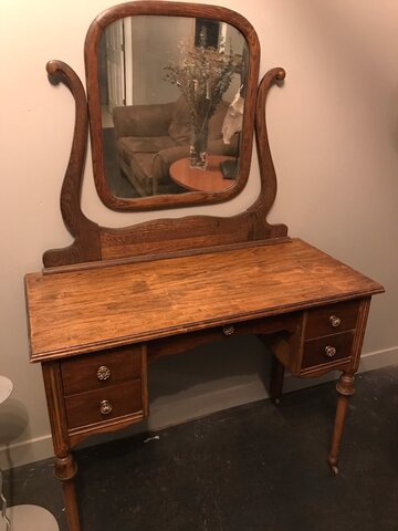 Vintage Tall Vanity