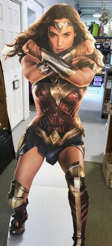 Cardboard Cutout Wonder Woman