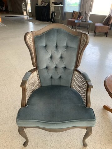 Vintage Blue Chair