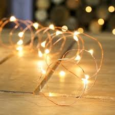 Fairy Lights Warm White Copper Wire