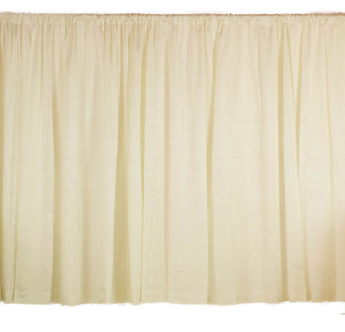 Curtain 12ft Ivory