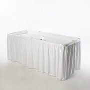 Fill & Chill Table Skirt White