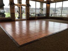 Indoor Dance Floor (Brown)-12x12