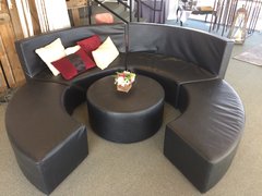 Lounge Furniture Set Black