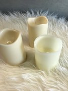 Tall Ivory Pillar Candle Assorted 6"x3"