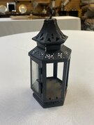 Small black Hexagon lantern 