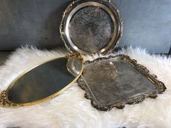 Silver/Gold Vintage Mirrors & Trays