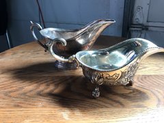 Vintage Silver Gravy Boat