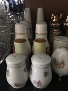 Vintage Porcelain Salt & Pepper Shakers