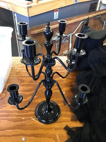 Candelabra Black PB