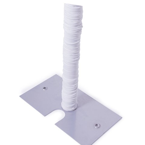 Pole Cover White