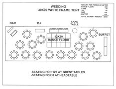 Tent Floor Plans 