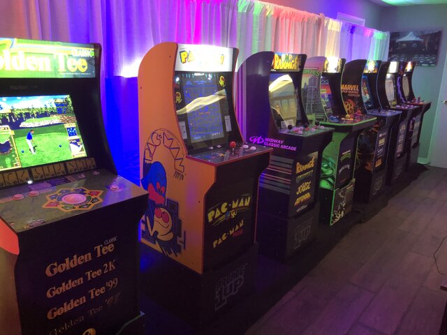 Arcade games! Video games! Rental equipment!