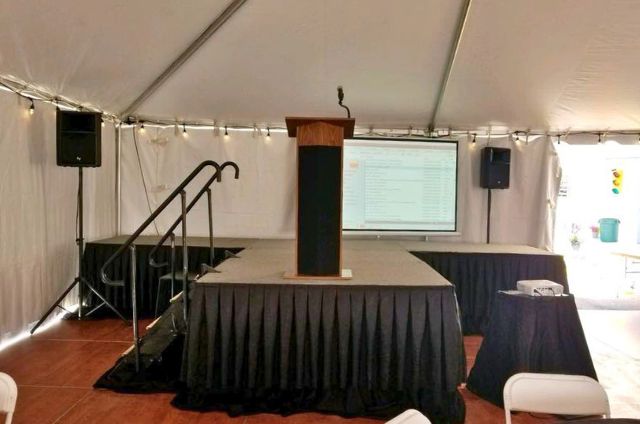 Stage Rental for Corporate Events