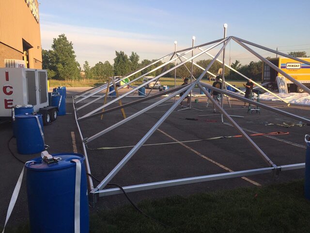 Tent Service Call