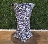 Spandex High Top Table Cover (Zebra)