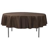 Chocolate 90 Inch Round Table Linen