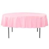Pink 90 Inch Round Table Linen