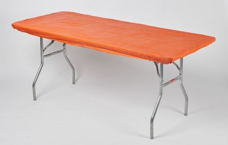 Kwik cover 8FOOT Rectangle table - NEON ORANGE