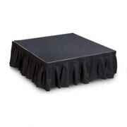 Black Skirting 14ft x 15 Inch (No Plastic tables) 14 clips