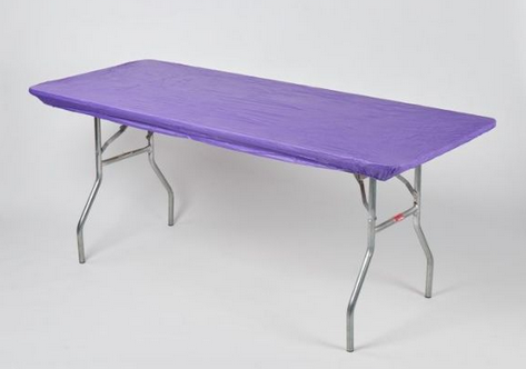 Kwik cover 8FOOT Rectangle table - PURPLE