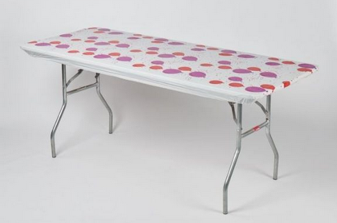 Kwik cover 8FOOT Rectangle table - BALLOON PRINT