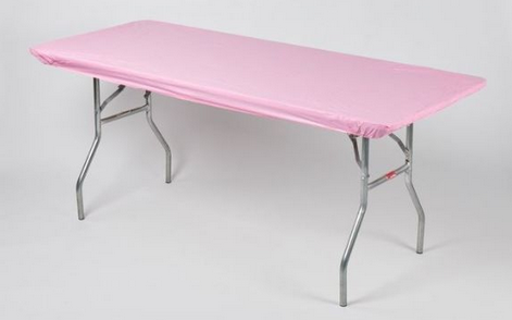 Kwik cover 8FOOT Rectangle table - PINK