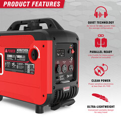 Ultra Lightweight Inverter Generator