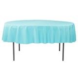 Aqua 90 Inch Round Table Linen