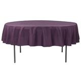 Eggplant / Plum 90 Inch Round Table Linen