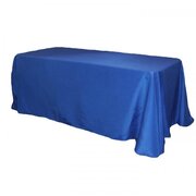 Royal Blue 90 Inch x 156 Inch Rectangle Table Linen