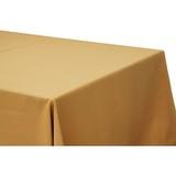 Gold 90 Inch X 156 Inch Rectangle Table Linen