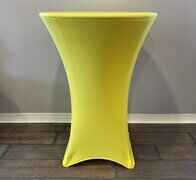 Spandex High Top Table Cover (Yellow)