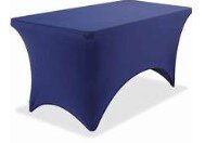 6 ft Spandex Table Cover (Navy)