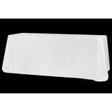 White 90 Inch X 156 Inch Rectangle Table Linen
