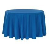 Royal Blue 120 Inch Round Table Linen 