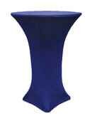 Spandex High Top Table Cover (Navy Blue)