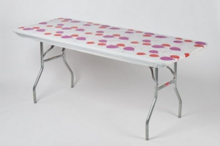 Kwik cover 8FOOT Rectangle table - BALLOON PRINT