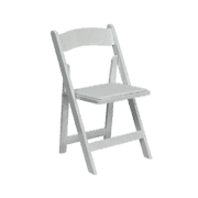 Padded White Chair