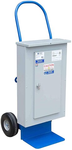 Portable Power Distribution Panel - 208Y/120V 3PH Input - 100A MCB - (30) 120V Duplex GFCI